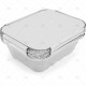 Foil Oven Dishes & Lids Small 150x120x46mm 8pc/24 FOIL CONTAINERS, FOIL CONTAINERS image