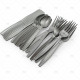 Cutlery Delux Plastic Silver 24pcs/24 PLASTIC CUTLERY image