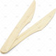 Cutlery Knife Wooden Bio Degradable 100pc/10 image