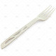 Cutlery Fork Plastic White Bio Degradable 50pc/20 ECO CUTLERY, CUTLERY image