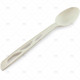Cutlery Spoon Plastic White Bio Degradable 50pc/20 image