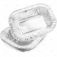 Foil Pie Dish Rectangular 195x145x35 5pc/24 image