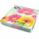 Napkins Design 3Ply Yellow & Pink Sunflowers 33cm 20pc/12 PATTERNED NAPKINS image