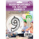 Party Balloon Silver Number 9 1pc/24 BALLOONS image