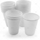 Drink Cups Plastic White 200ml 25pc/80 image
