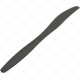 Cutlery Heavy Duty Plastic Knives Black 50pcs/30 PLASTIC CUTLERY image