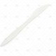Cutlery Knives Plastic White 100pcs/20 image