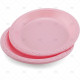 Plates Plastic Pink 26cm 5pc/30 image