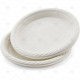 Plates Plastic White 18cm 20pc/40 PLASTIC PLATES image