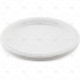 Plates Plastic White 23cm 10pc/40 PLASTIC PLATES image