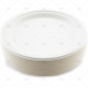 Plates Bagasse White 23cm 50pc/20 image