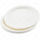 Plates Bagasse White 26cm 10pc/32 PLATES & BOWLS, ECO image