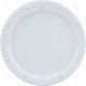 Plates Eco PLA White18cm Bio Degradable 20pc/36