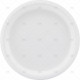 Plates Plastic white 26cm 6pc/40 PLASTIC PLATES image