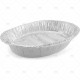 Foil Roasting Oval Dish 468 x 340 x 85mm 1pc/50 image