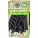 Party Straws Paper 6x197mm 250pc/20 image
