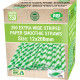 Party Straws Paper Green Striped 12mm 250pc/12